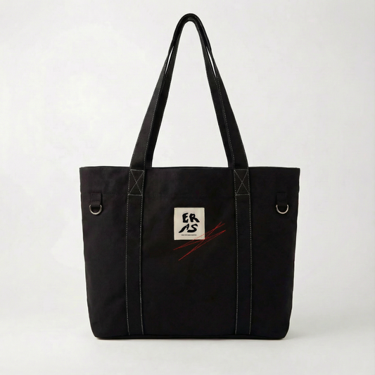 ERAS Medium Black Tote Bag